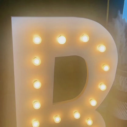 BABY 3 Fuß und 4 Fuß hohe Leuchtbuchstaben für Festzelte